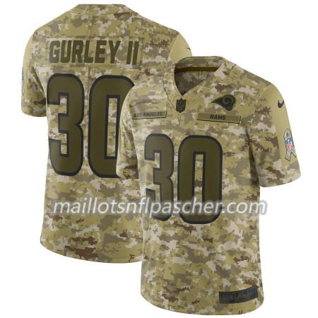 Maillot Los Angeles Rams Todd Gurley II 30 Nike Salute to Service - Homme